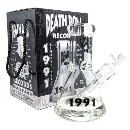 Death Row Records | Legacy 9mm Beaker Water Pipe (08″) - Afbeelding 2