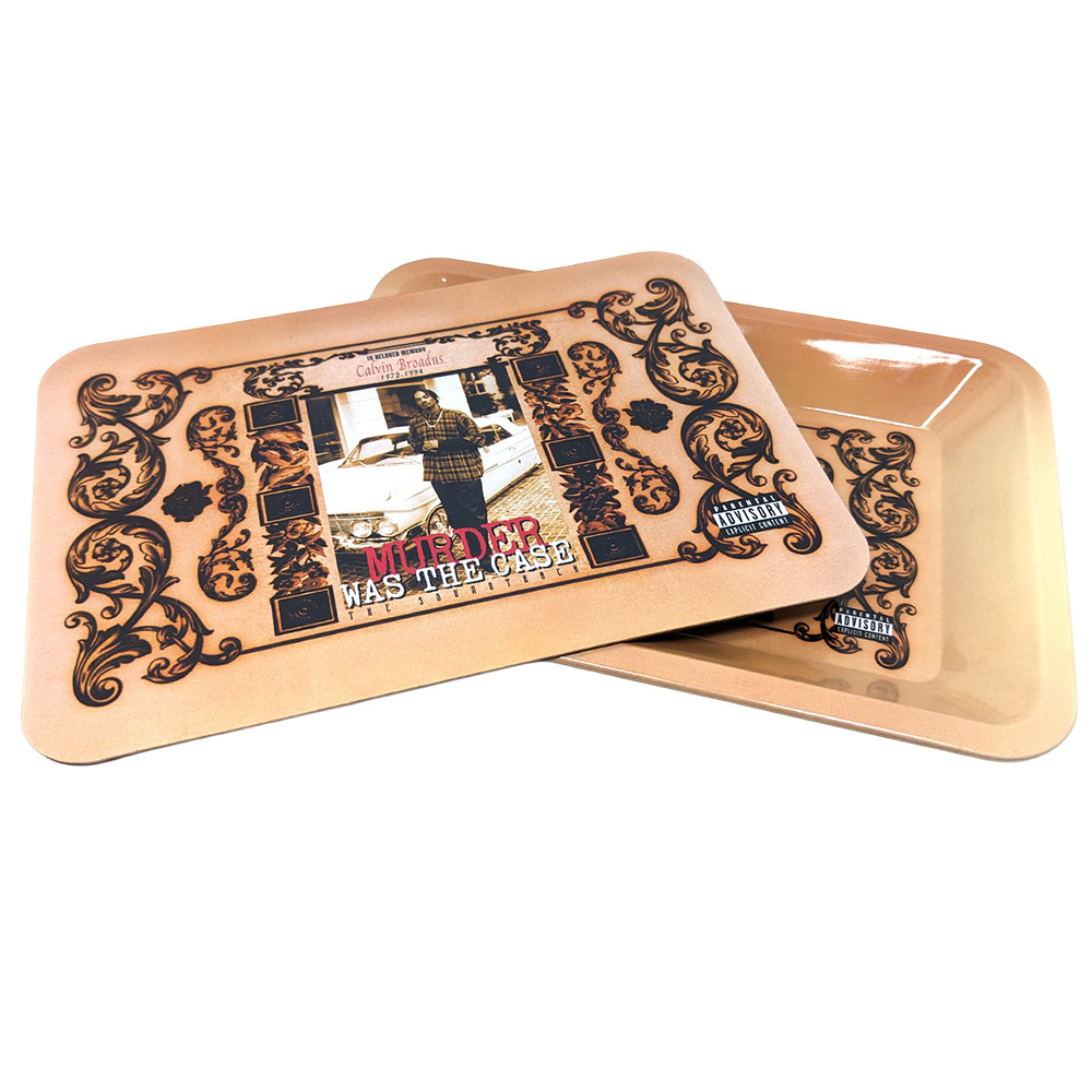 DRR | Mini Rolling Tray with Magnetic Lid | Murder Was The Case