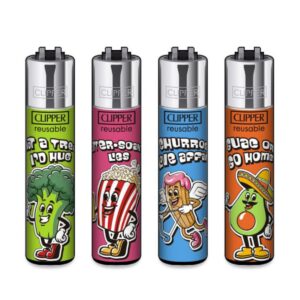 Classic Clipper Aansteker | LOL Food (4 stuks)