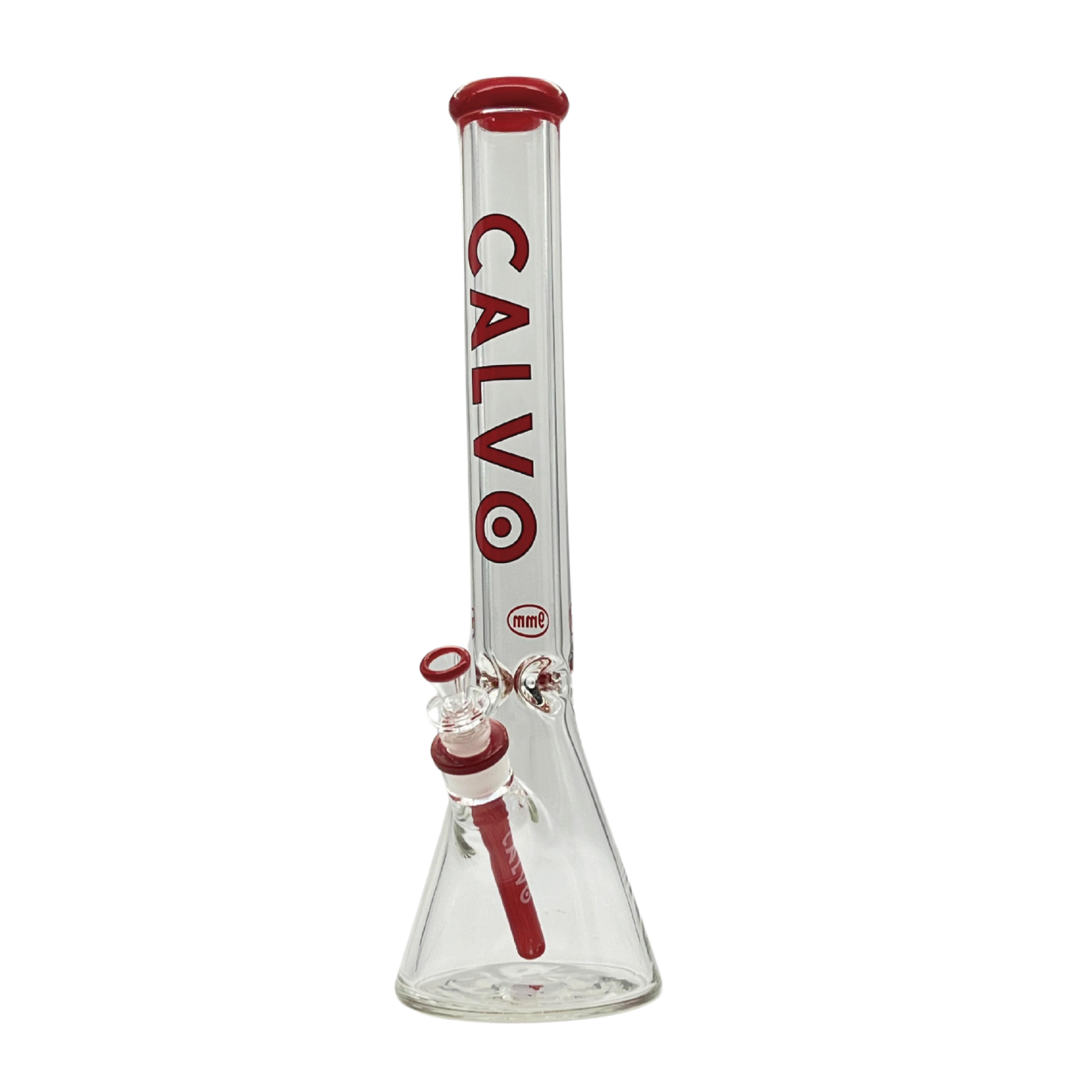 Calvo | Premium Beaker Bong Red (45cm)