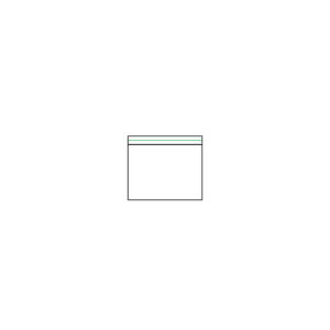 Zipper Bags Blanco | 100pcs (80x60x0,8)