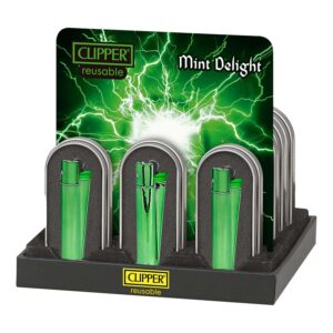 Metalen Clipper Aansteker | Mint Delight