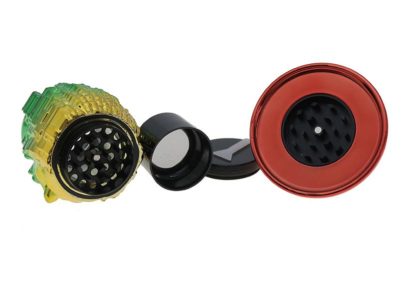 Diamond Leaf | Metal Grinder Rasta - Afbeelding 3