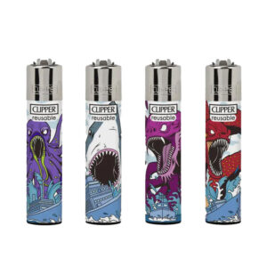 Classic Clipper Aansteker | Sea Monsters (4 stuks)