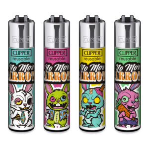 Classic Clipper Aansteker | Z-Bunnys (4 stuks)
