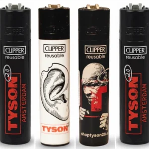 Classic Clipper Aansteker | Mike Tyson (4 stuks)