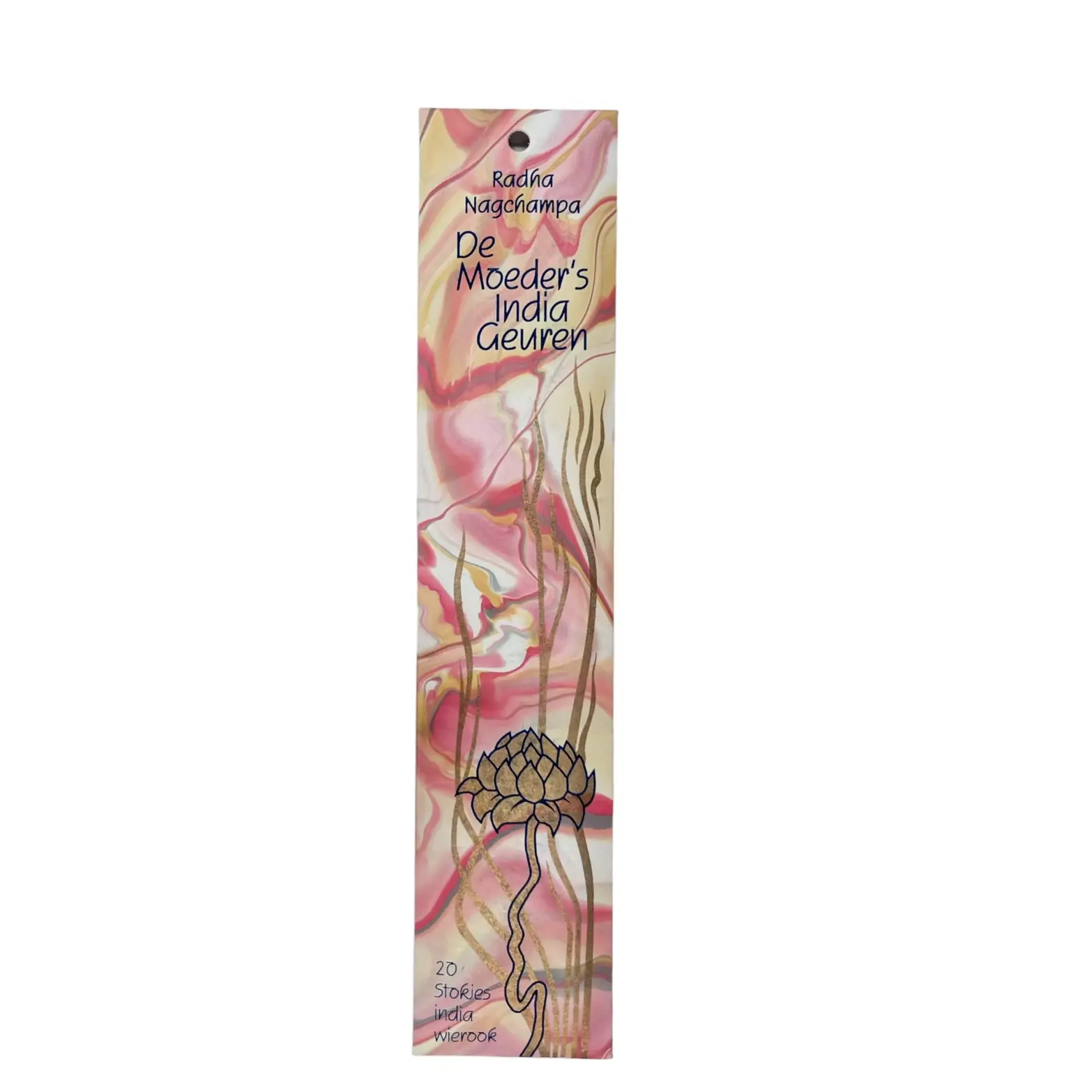 Wierook Radha Nagchampa | 20 Stokjes India Wierook