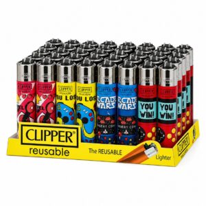 Classic Clipper Aansteker | Game Lover (4 stuks)