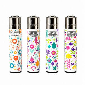 Classic Clipper Aansteker | Spring Print (4 stuks)