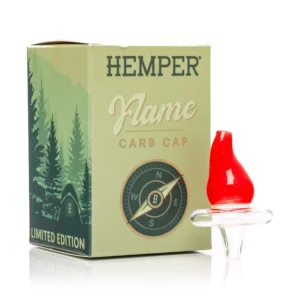 Hemper | Bowlman Flame Glass Carb Cap