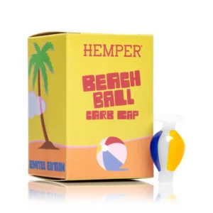 Hemper | Beach Ball Glass Carb Cap