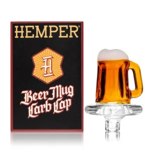 Hemper | Beer Mug Glass Carb Cap