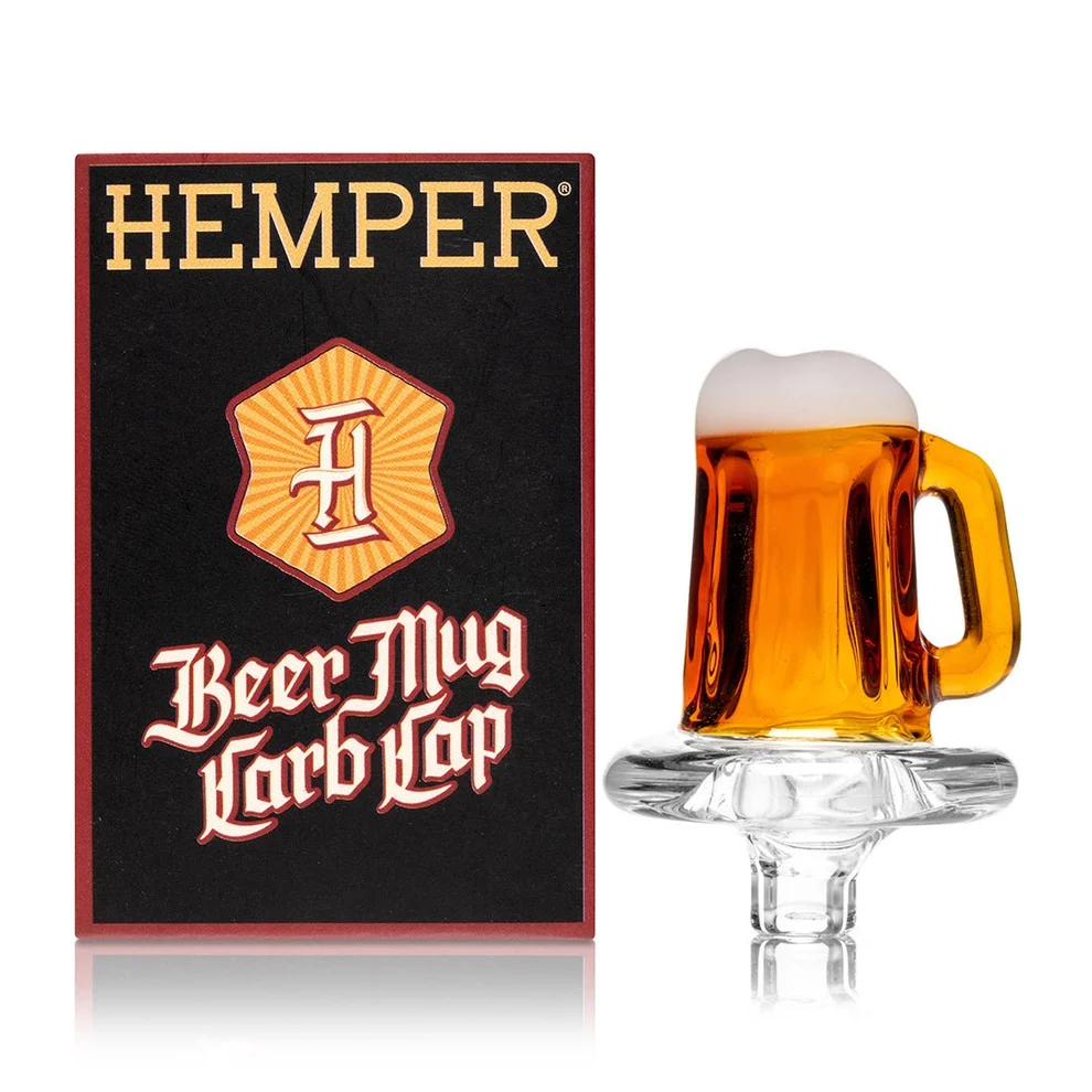 Hemper | Beer Mug Glass Carb Cap