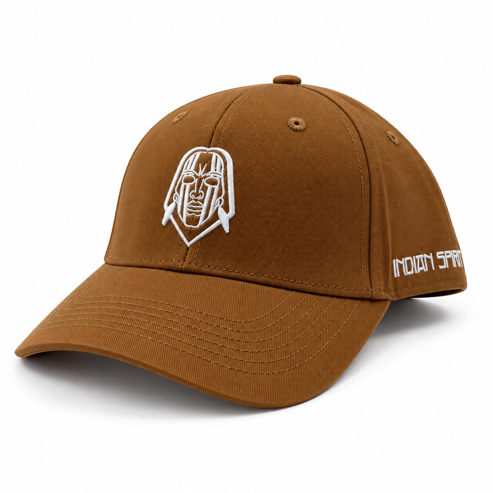Indian Spirit | Strapback Cap (Khaki) - Afbeelding 2